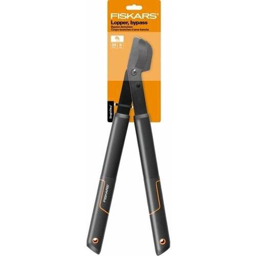 Сучкорез Fiskars малый плоскостной с загнутыми лезвиями 112160