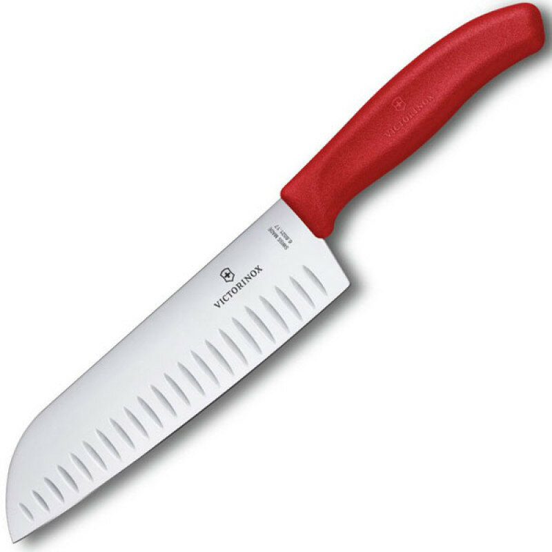 Victorinox Нож сантоку SwissClassic 17 см красный (6.8521.17G)