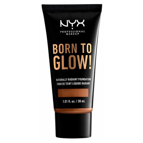 NYX professional makeup Тональный крем Born to glow!, 30 мл, оттенок: cappuccino nyx professional makeup тональный крем born to glow 30 мл оттенок cappuccino