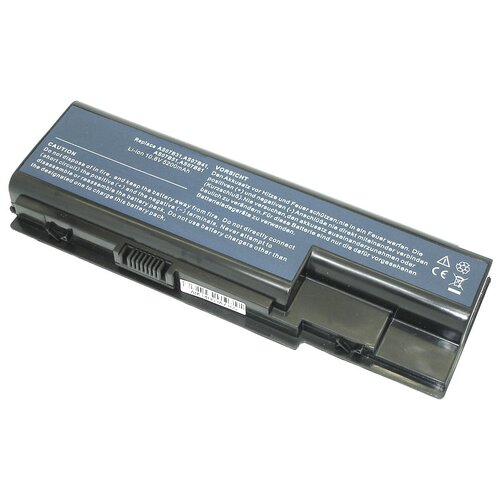 фото Аккумуляторная батарея для ноутбука acer aspire 5520, 5920, 6920g, 7520 11.1v 5200mah oem черная