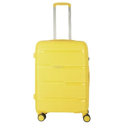 чемодан eberhart 35 л синий Чемодан Eberhart, 57 л, размер M, желтый