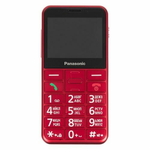 Мобильный телефон PANASONIC TU150, красный - фото №16