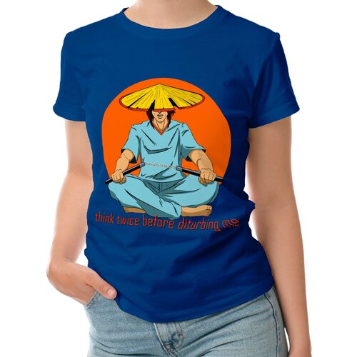 фото Футболка roly, размер l, синий