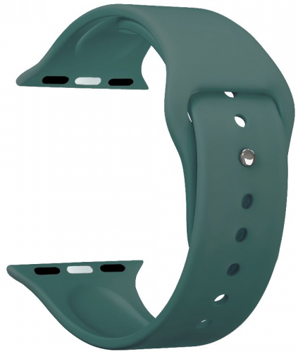 Ремешок Deppa Band Silicone для Apple Watch 42/44/45/49mm, силиконовый, зеленый (арт.47133)
