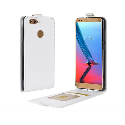 фото Чехол-флип mypads для motorola moto e5 plus вертикальный откидной белый