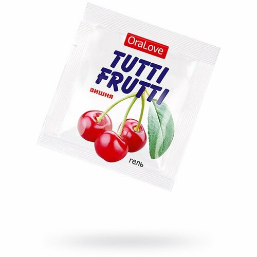 Гель TUTTI-FRUTTI вишня одноразовая упаковка 4г