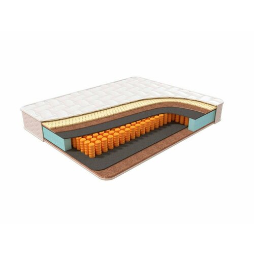 Матрас бремен люкс, 200х200 высота 21 см независимый пружинный блок Боннель,