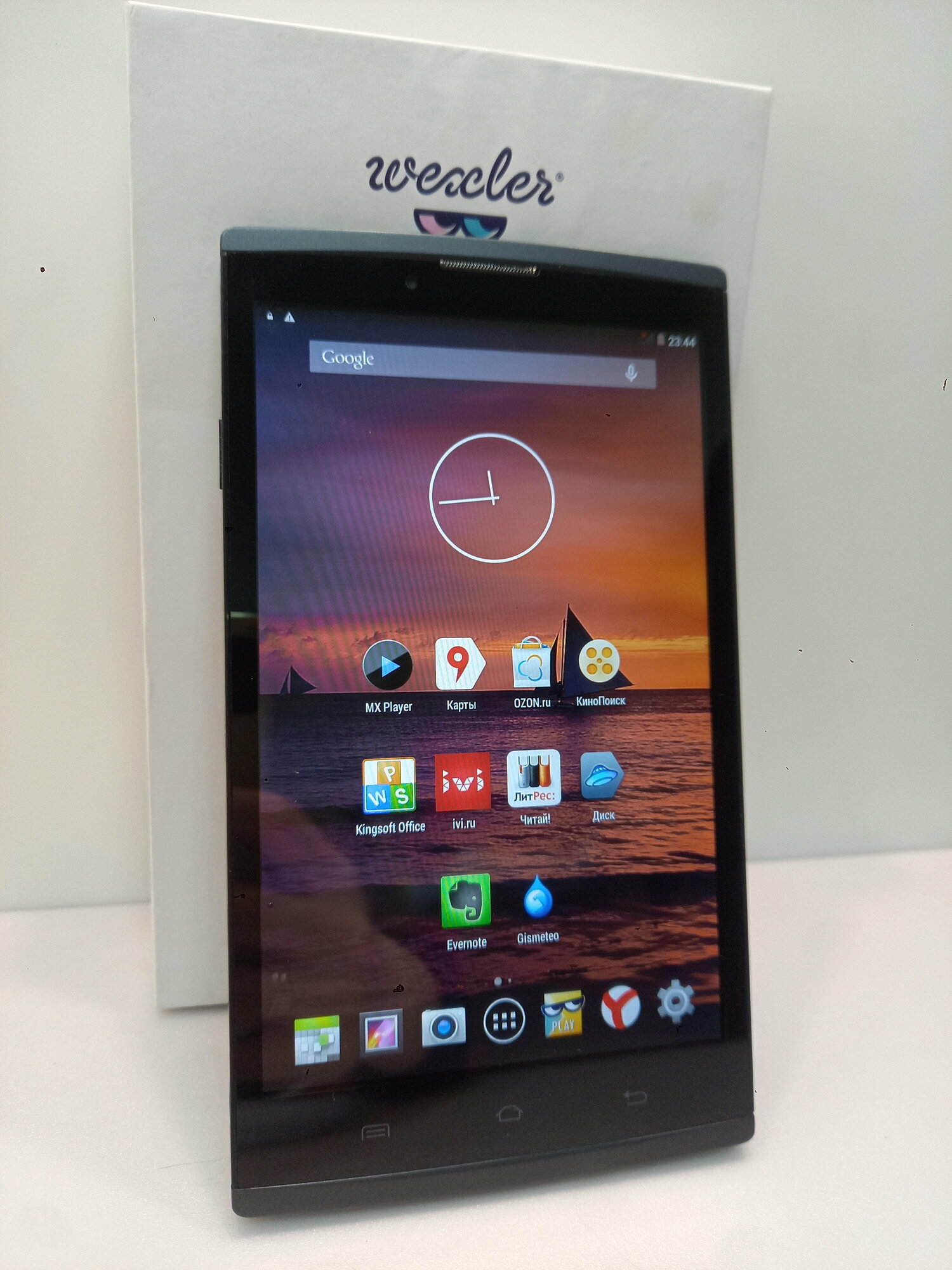 Планшет WEXLER.ULTIMA 7 4Core Cortex A7/1/8Gb/3G/GPS/WiFi/BT/Andr4.4/7"