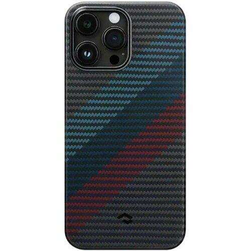 Чехол Pitaka MagEZ Case 3 для iPhone 14 Pro, 1500D цвет Black-Grey (Twill) черный