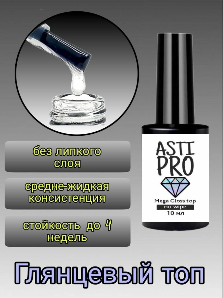 Закрепители для гель-лака ASTI PRO