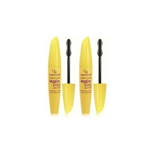 Golden Rose Тушь для ресниц Maxim Eyes 9,3мл, 2 шт