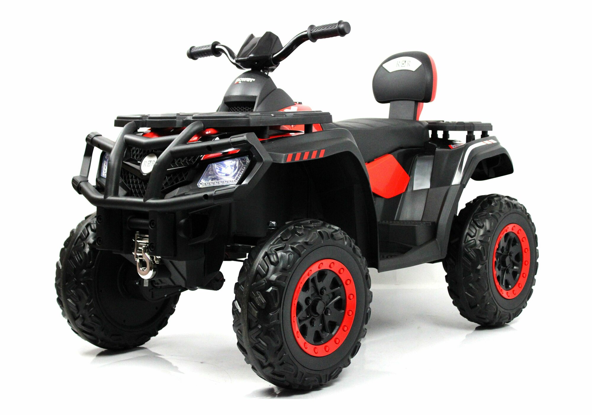 Rivertoys Детский электроквадроцикл T001TT 4WD красный