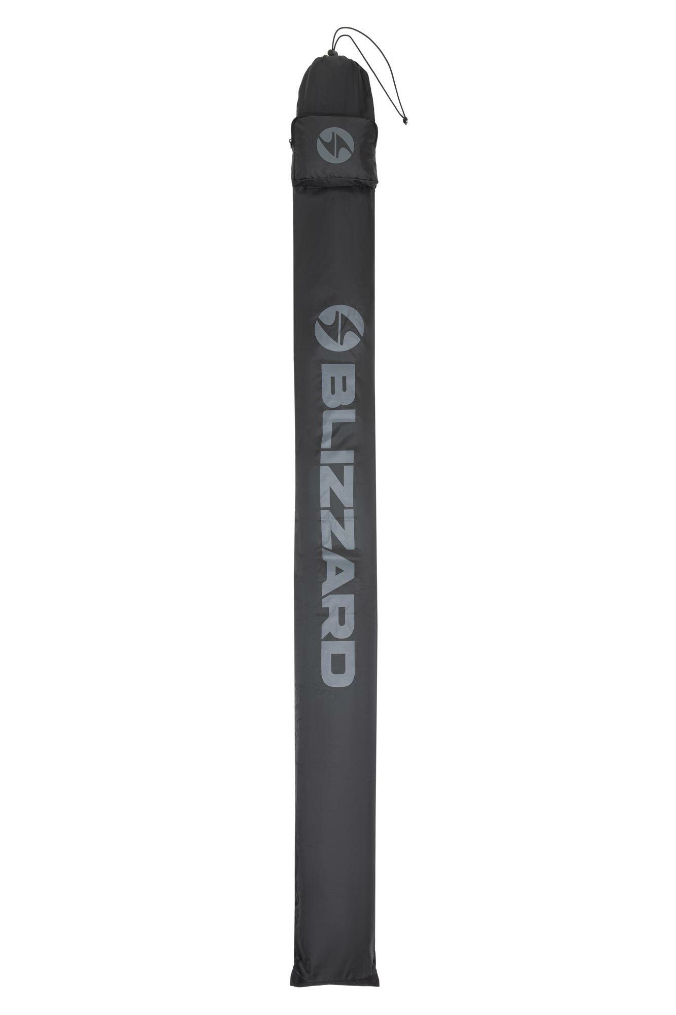 Чехол для беговых лыж BLIZZARD Ski bag for crosscountry 210 cm Black/Silver (см:210)