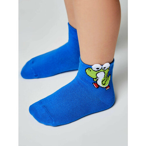 Носки Conte-kids Tip-Top, размер 12(18-20), синий носки детские с пикотом conte kids до 1 года рисунок 502