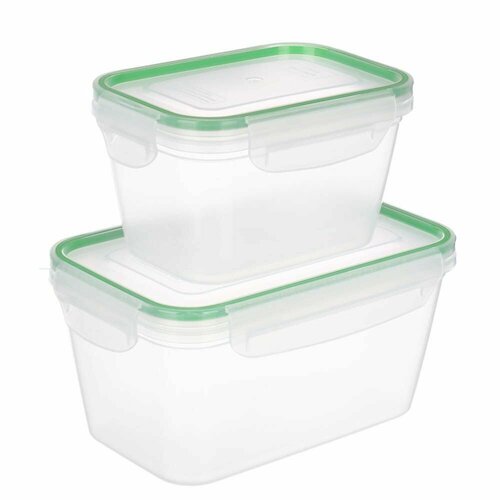 Набор контейнеров с защелками 2 шт 077л 147л 348₽