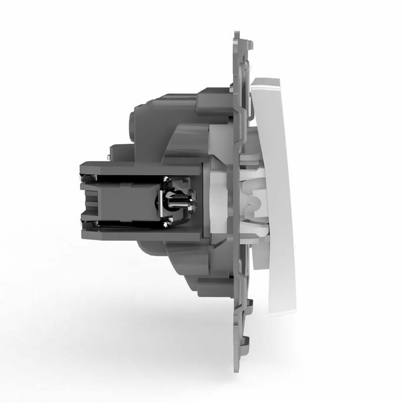 Выключатель 2-кл. СП Pixel 10А IP20 механизм бел. TOKOV ELECTRIC TKE-PX-V2-C01 - фото №4
