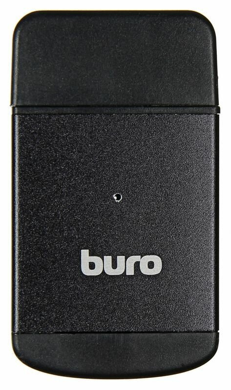 Устройство чтения карт памяти Buro USB2.0, BU-CR-3103, черный