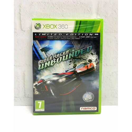 Ridge Racer Unbounded Limited Edition Видеоигра на диске Xbox 360