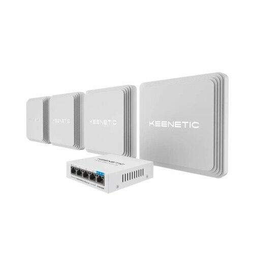 Wi-Fi точки доступа Keenetic Orbiter Pro + Switch Kit грозозащита точки доступа i pro grid