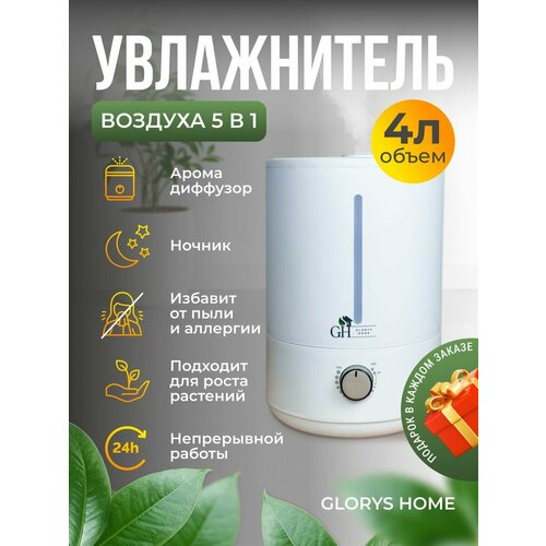 Увлажнитель воздуха аромадиффузор с подсветкой ночник 305000₽