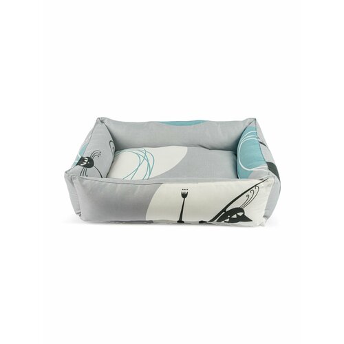 Лежанка для собак лежанка для кошек 50х40х15 см