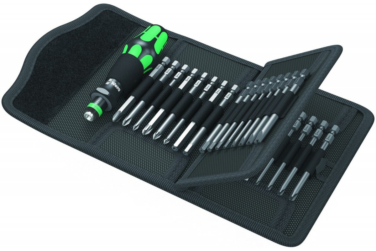 WERA набор БИТ (шт) KRAFTFORM KOMPAKT 62, 33TLG WE-059297