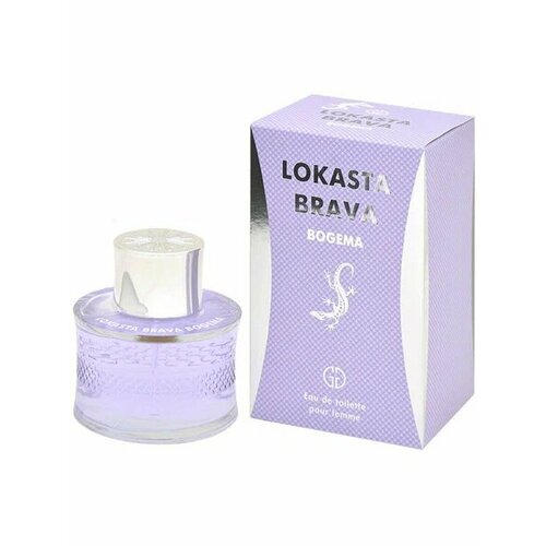 Дезодорант парфюмированный Lokasta Brava Bogema, 95 мл духи женские dilis parfum майская сирень 9 5 мл