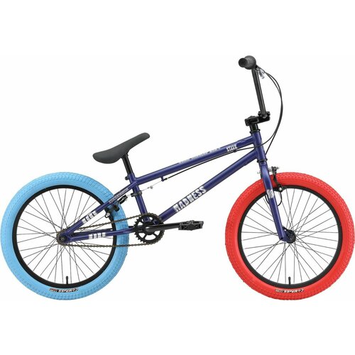 Велосипед Stark Madness BMX 1 2024 Велосипед Stark24 Madness BMX 1 темно-синий матовыйсеребристыйсиний красный HQ-0014140 24540₽