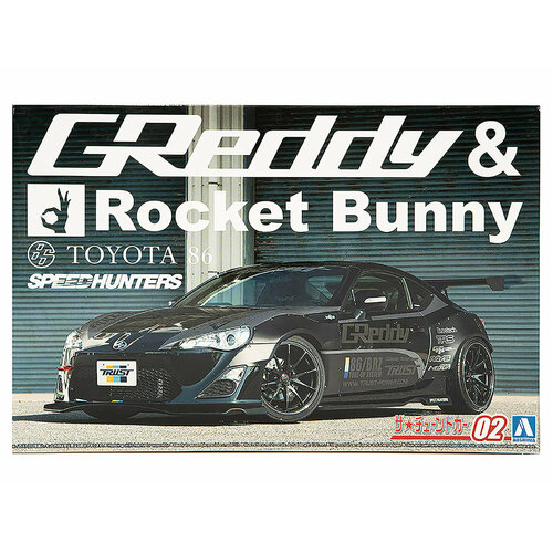 06187 Aoshima Автомобиль Toyota 86 '12 GReddy&Rocket Bunny Volk Racing Ver. (1:24)