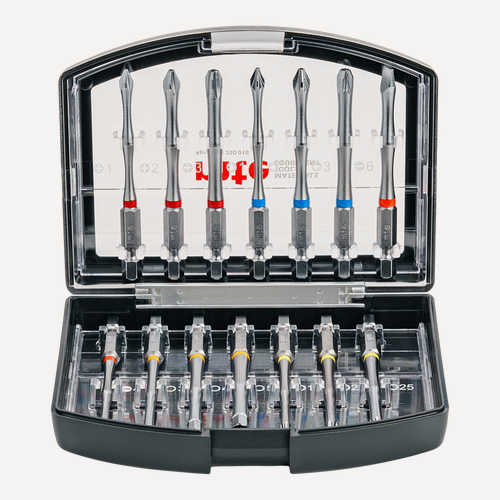 Изображение товара Набор торсионных бит 75 мм 14 предметов mte