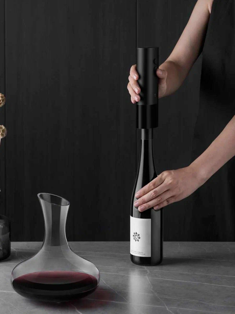 Изображение Электрический штопор Mijia Electric Wine Opener (KGJ001T) черный