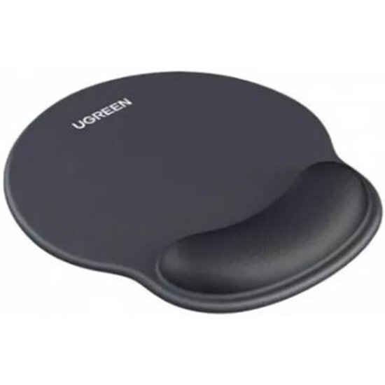 Коврик для мышки Ugreen LP668 250*225*20мм, эргономичный, под запястье, черный (25245)