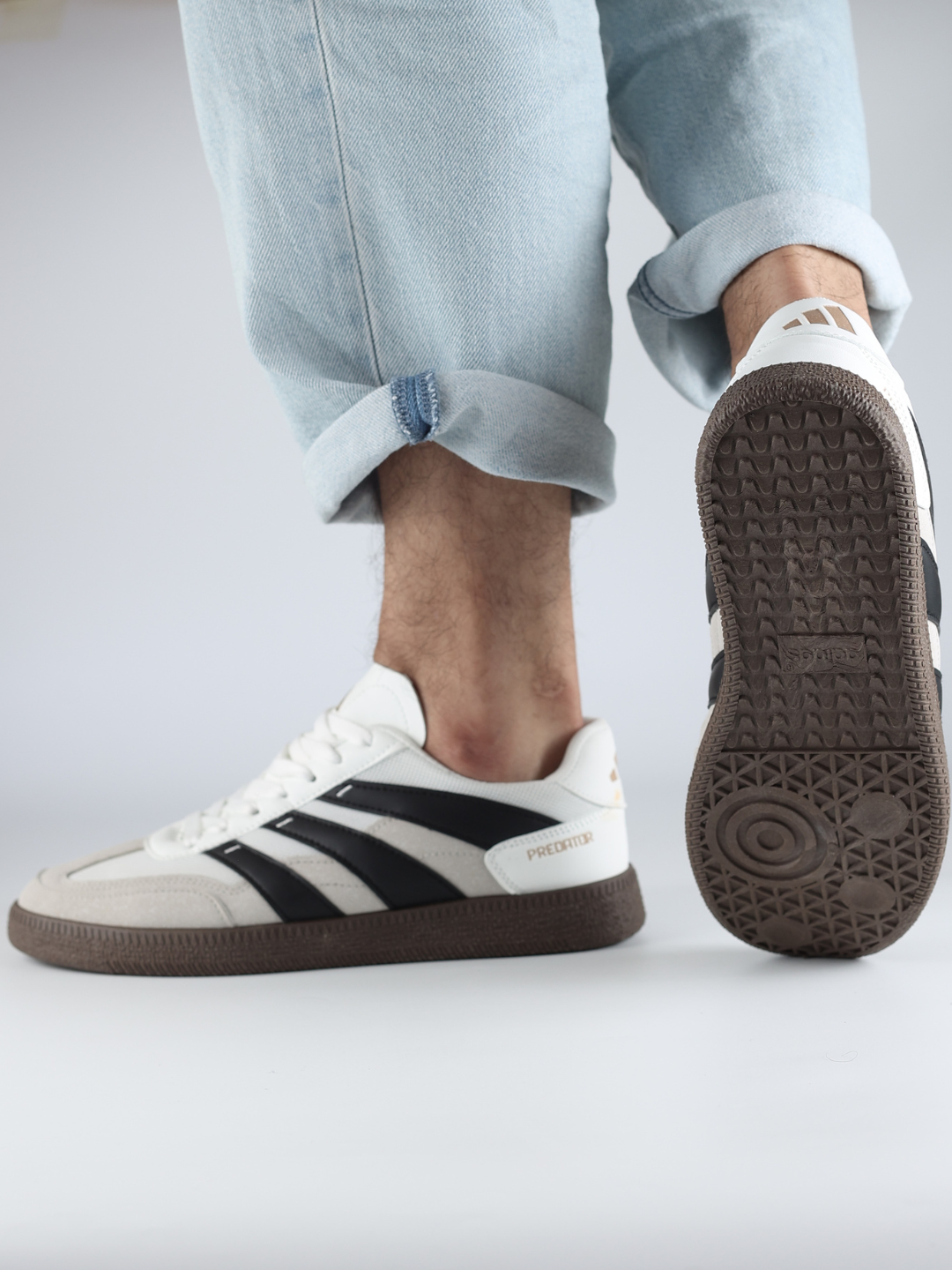 Кроссовки , полнота 7 (RU)/ на среднюю и широкую стопу, размер 41, хром — фото 1