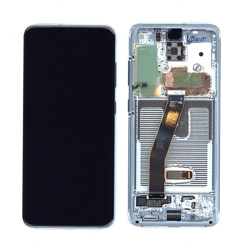 Дисплей для Samsung Galaxy S20 SM-G980F голубой аккумулятор eb bg991aby для samsung galaxy s21 g991b