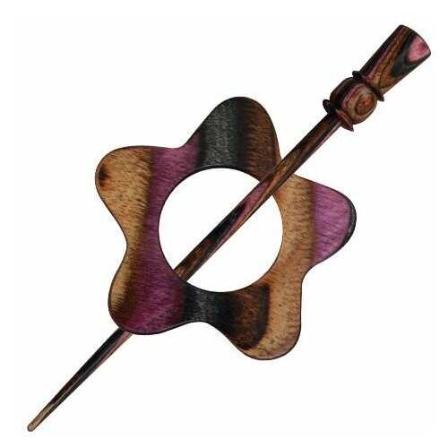 Застежка фибула Garnet 