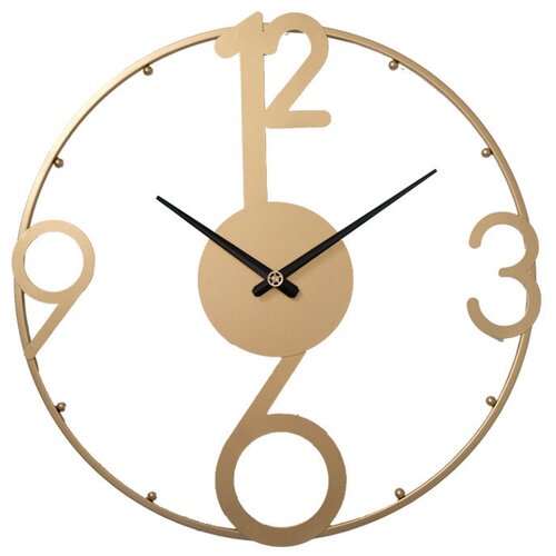 Часы настенные Emilion Loft Minimal 50 (Черные)