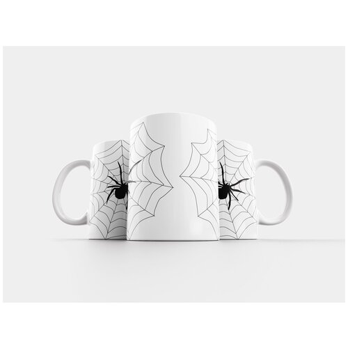 фото Кружка "паук, паутина, противный" 320 мл lotsprints