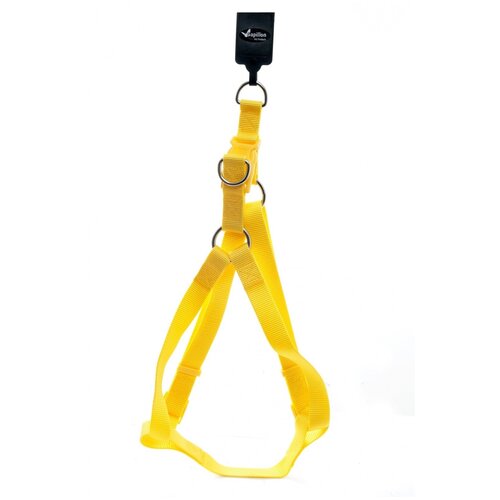 Papillon Нейлоновая шлейка 15мм-35-60см, желтый (Nylon harness, 15 mm x 35 - 60 cm, colour yellow) 170410, 0,066 кг