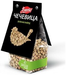 Чечевица зеленая Лайрд Bravolli!, 350 гр