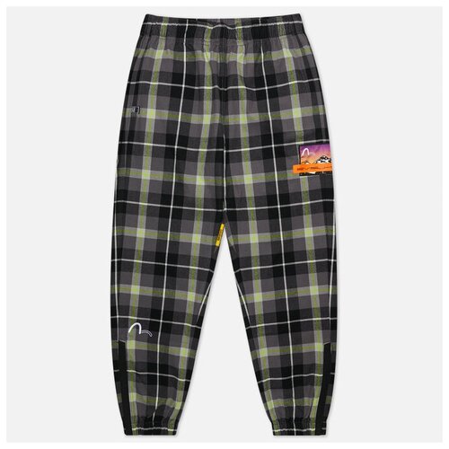 фото Мужские брюки evisu evisukuro plaid flannel lounge серый , размер s