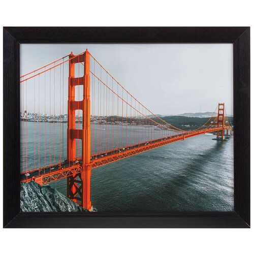 Картина в раме 40х50 см «Golden Gate»