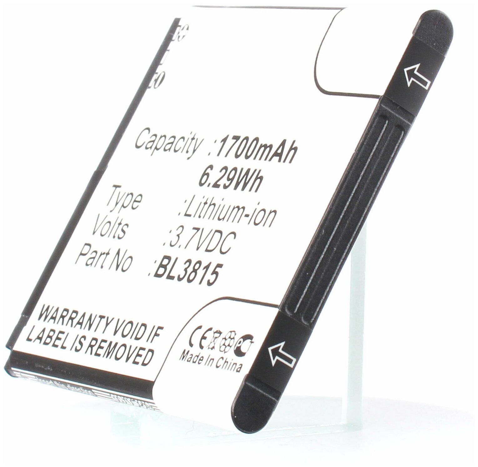 Аккумулятор iBatt iB-U1-M1760 1700mAh для Fly IQ4407 ERA Nano 7