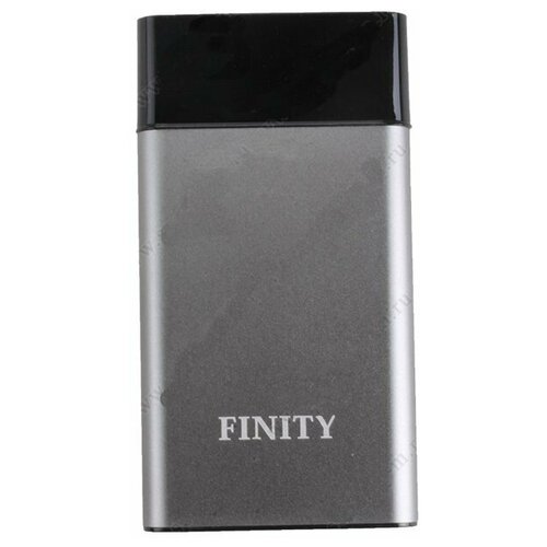 Внешний аккумулятор FINITY ALUM 10000 mAh2USB серябряный 95900₽
