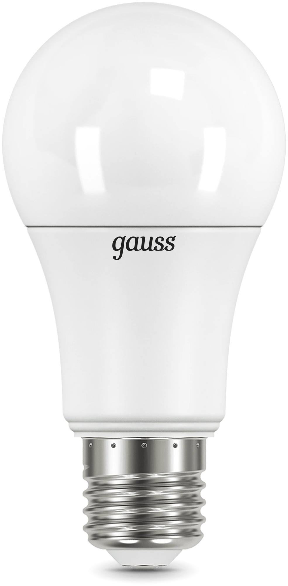 Лампа Gauss A60 12W 1140lm 4100K Е27 шаговое диммирование LED 1/10/50 102502212-S