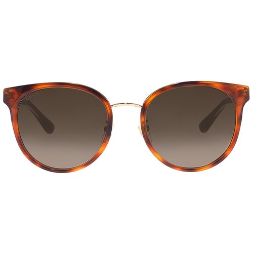 фото Солнцезащитные очки gucci gucci 0850sk 004, коричневый, золотой