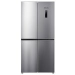 Холодильник Ascoli ACDS460WE (Total NoFrost), серебристый - изображение