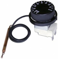 Капиллярный термостат для электрических котлов 30-85°C, с ручкой