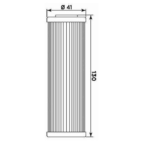 Фильтр масляный MIW KT8006 / HF658