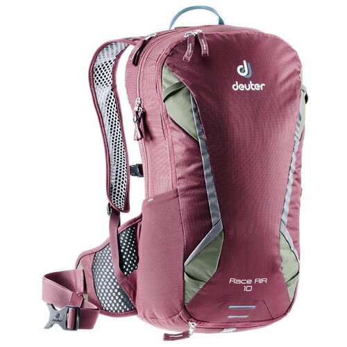 фото Рюкзак велосипедный deuter race air 10 (цвет: maron/khaki)