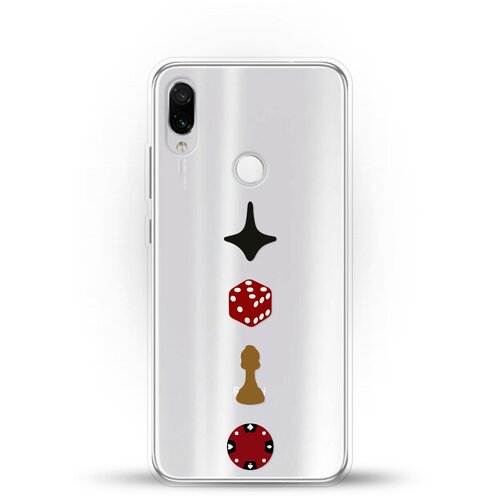 фото Силиконовый чехол начало на xiaomi redmi note 7 andy & paul